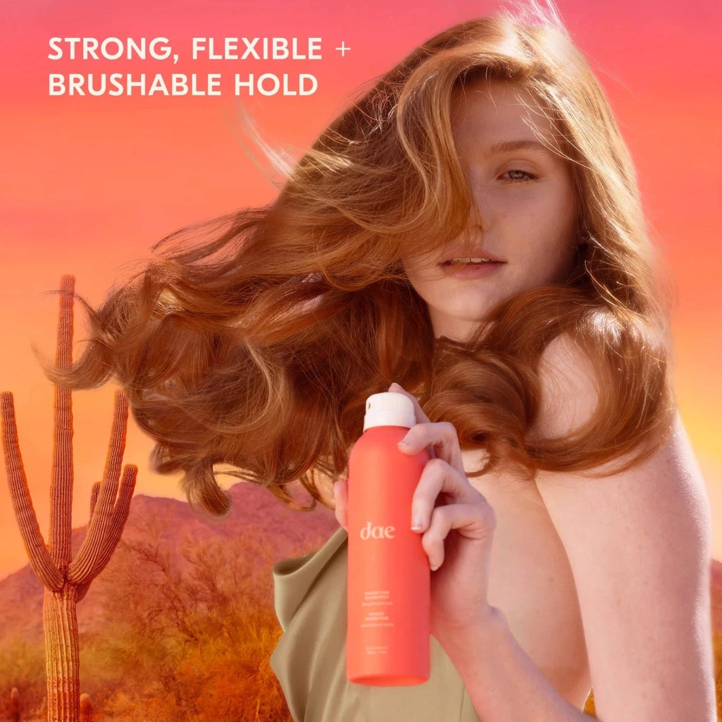 dae Sunsetter Strong Hold Flexible Hairspray 200ml - Pink Moon