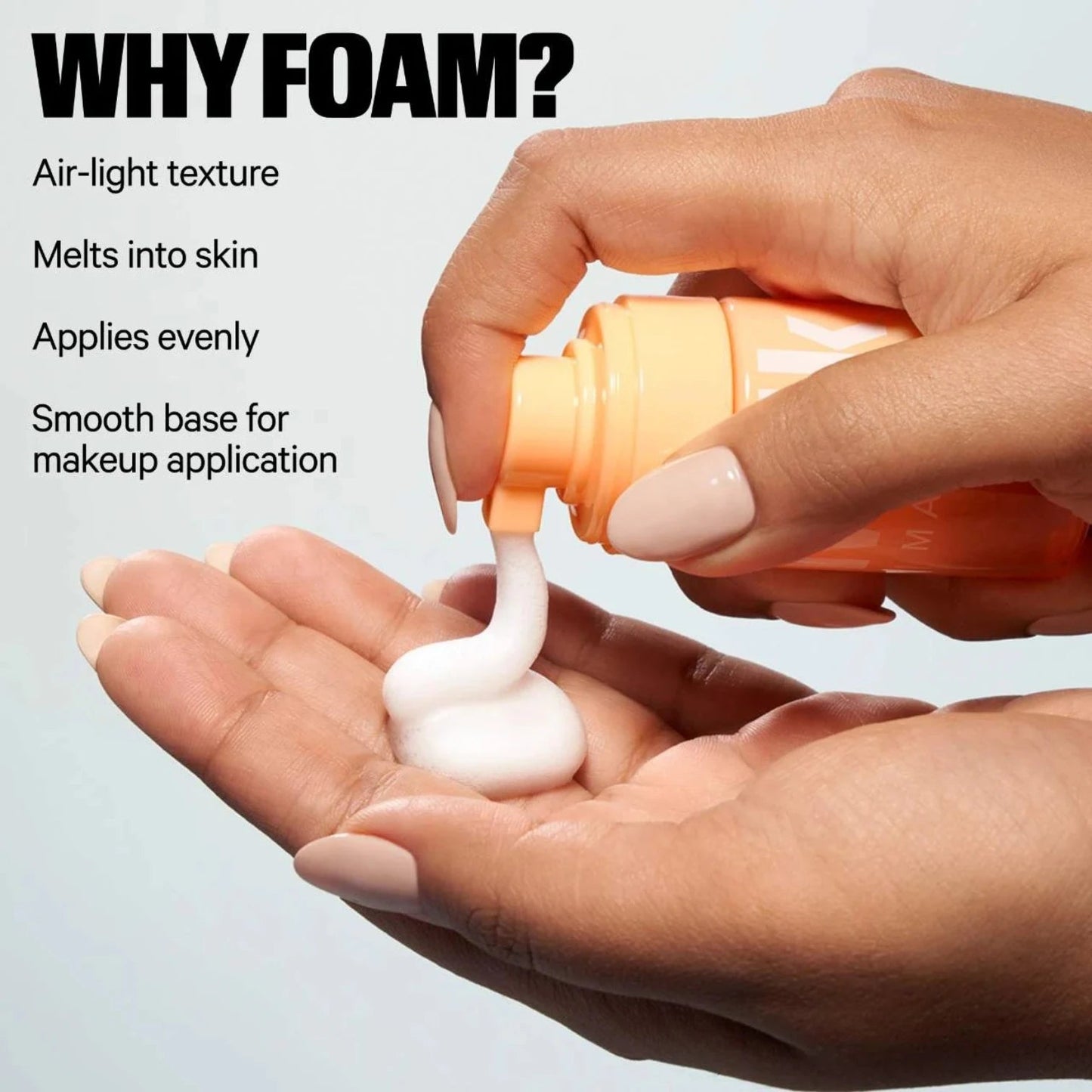 Milk Makeup Cloud Glow Priming Foam with Brightening Turmeric - Pink Moon