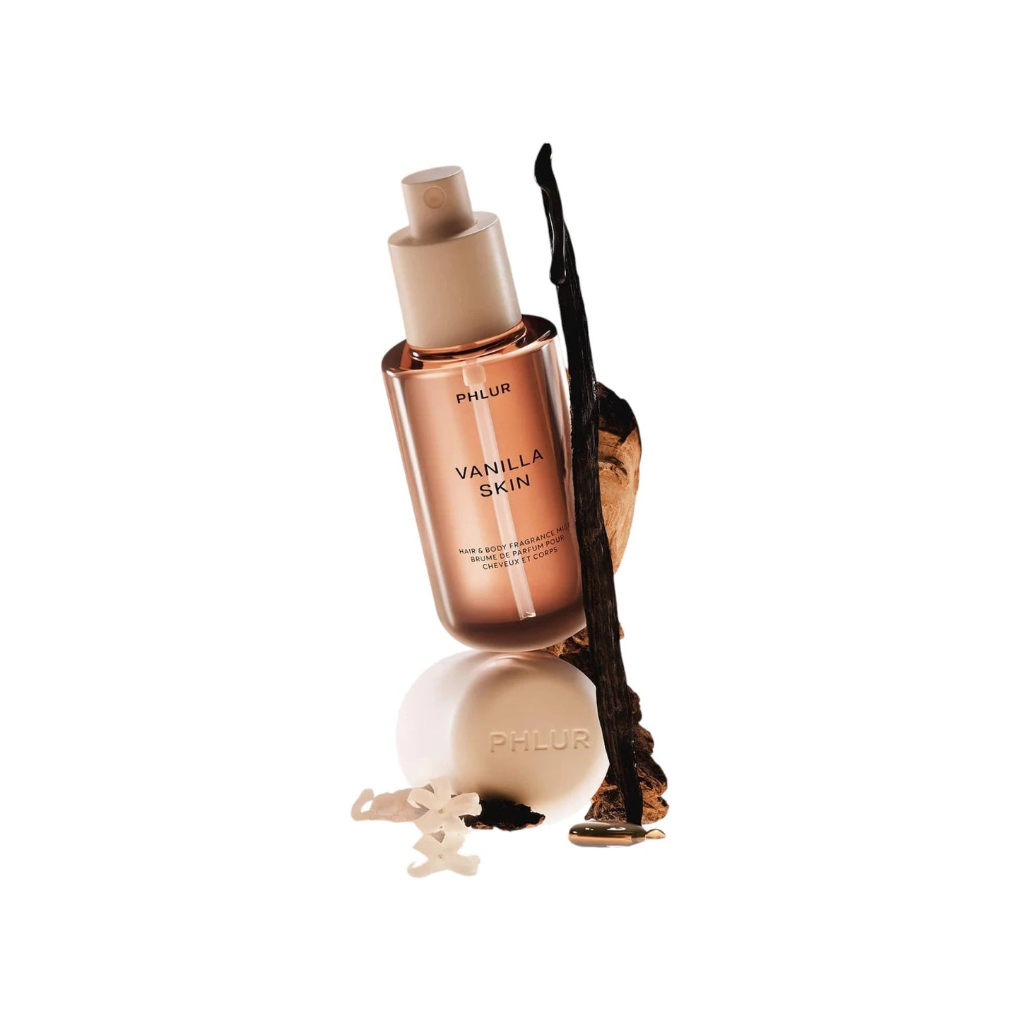 PHLUR Mini Vanilla Skin Body & Hair Fragrance Mist - Pink Moon