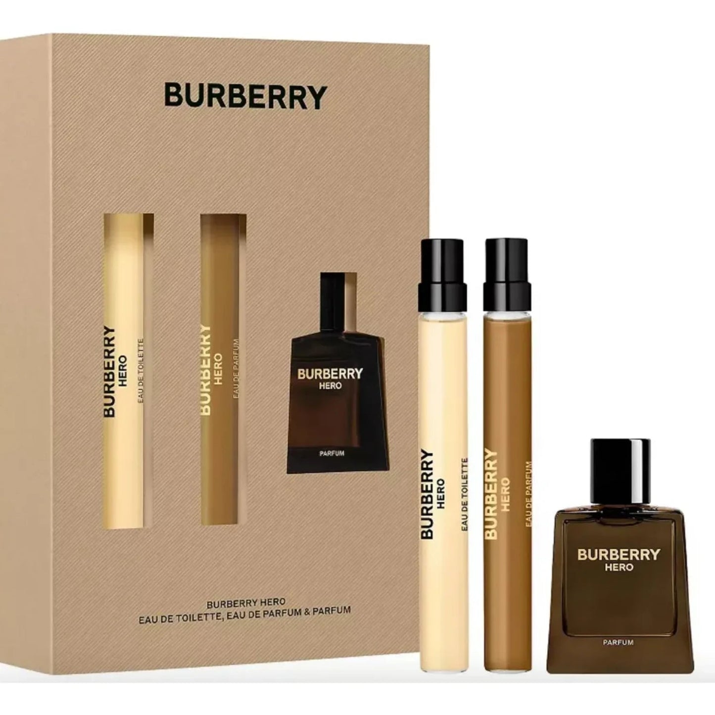 Burberry Mini Hero Cologne Collection Trio - Pink Moon