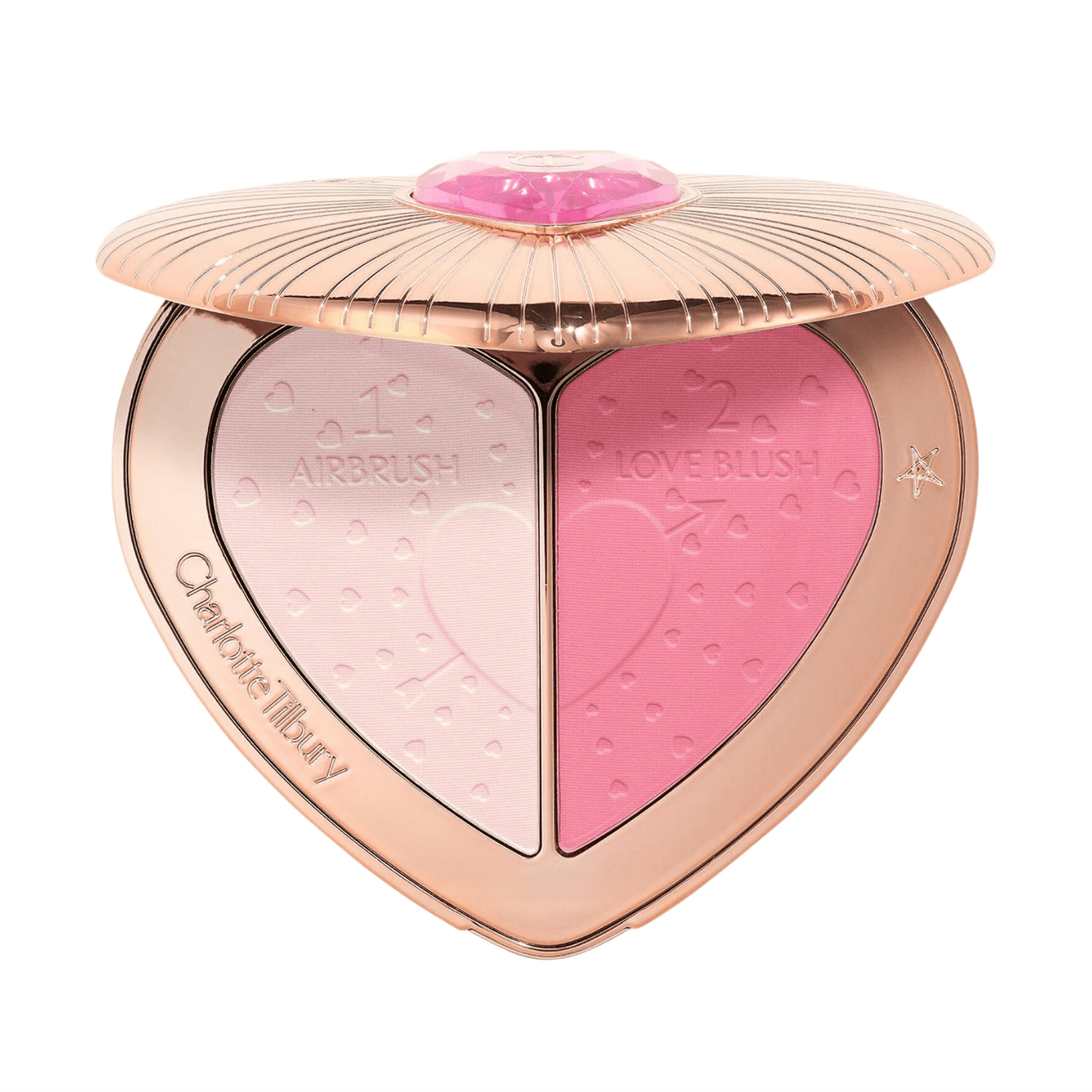 Charlotte Tilbury Pillow Talk Beauty Soulmates Blush Powder Palette - Pink Moon