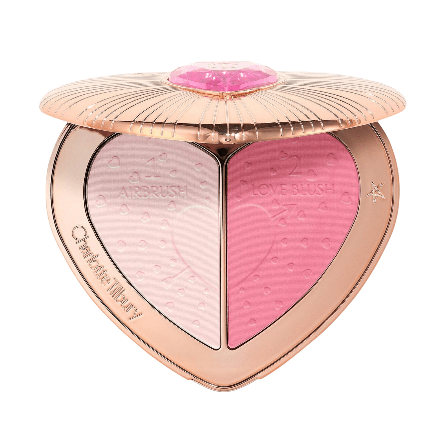 Charlotte Tilbury Pillow Talk Beauty Soulmates Blush Powder Palette - Pink Moon