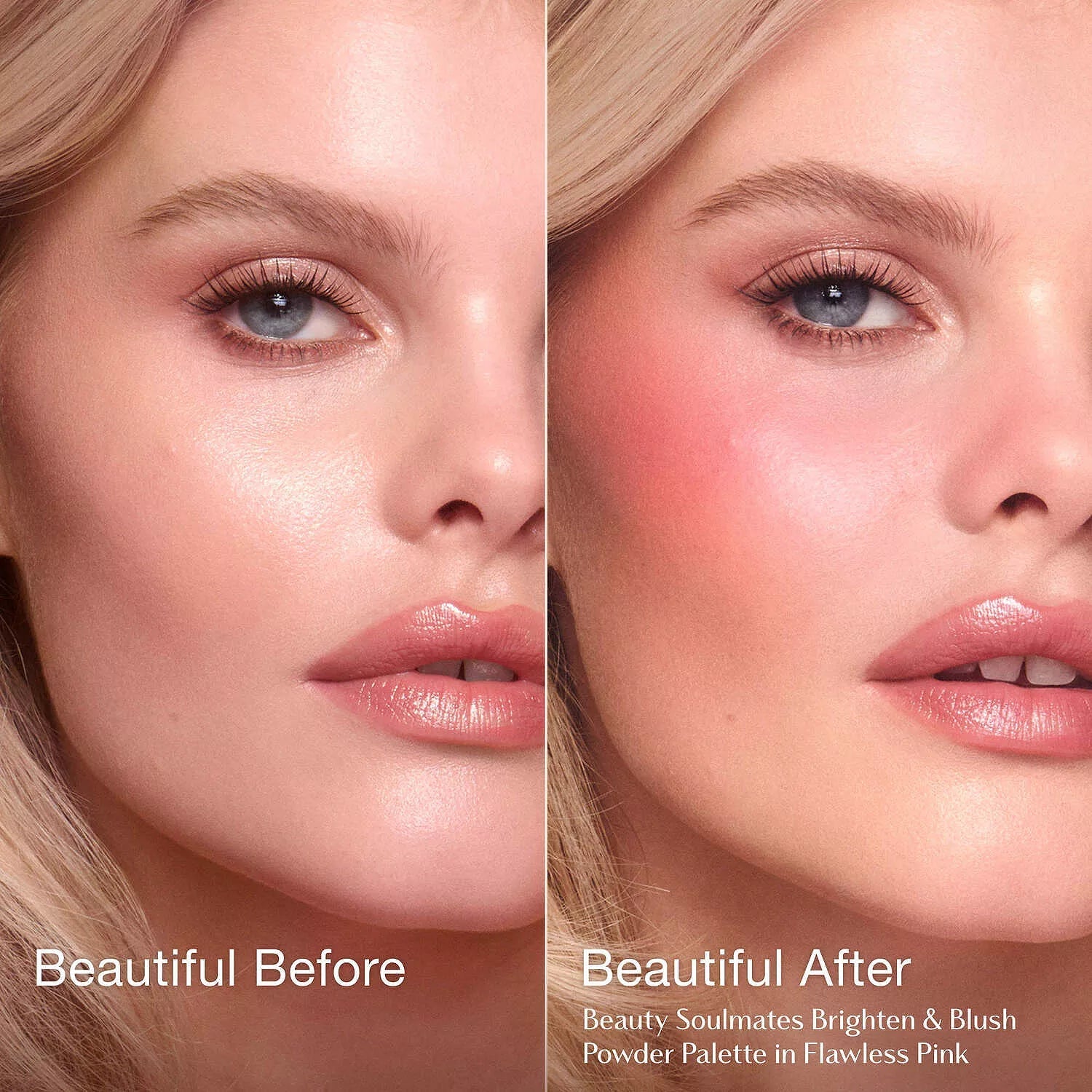 Charlotte Tilbury Pillow Talk Beauty Soulmates Blush Powder Palette - Pink Moon