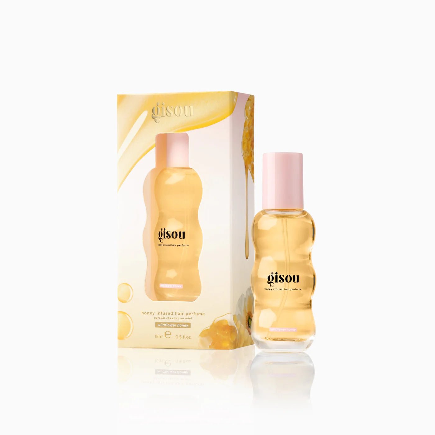 Gisou Honey Infused Hair Perfume Wildflower Honey - Pink Moon