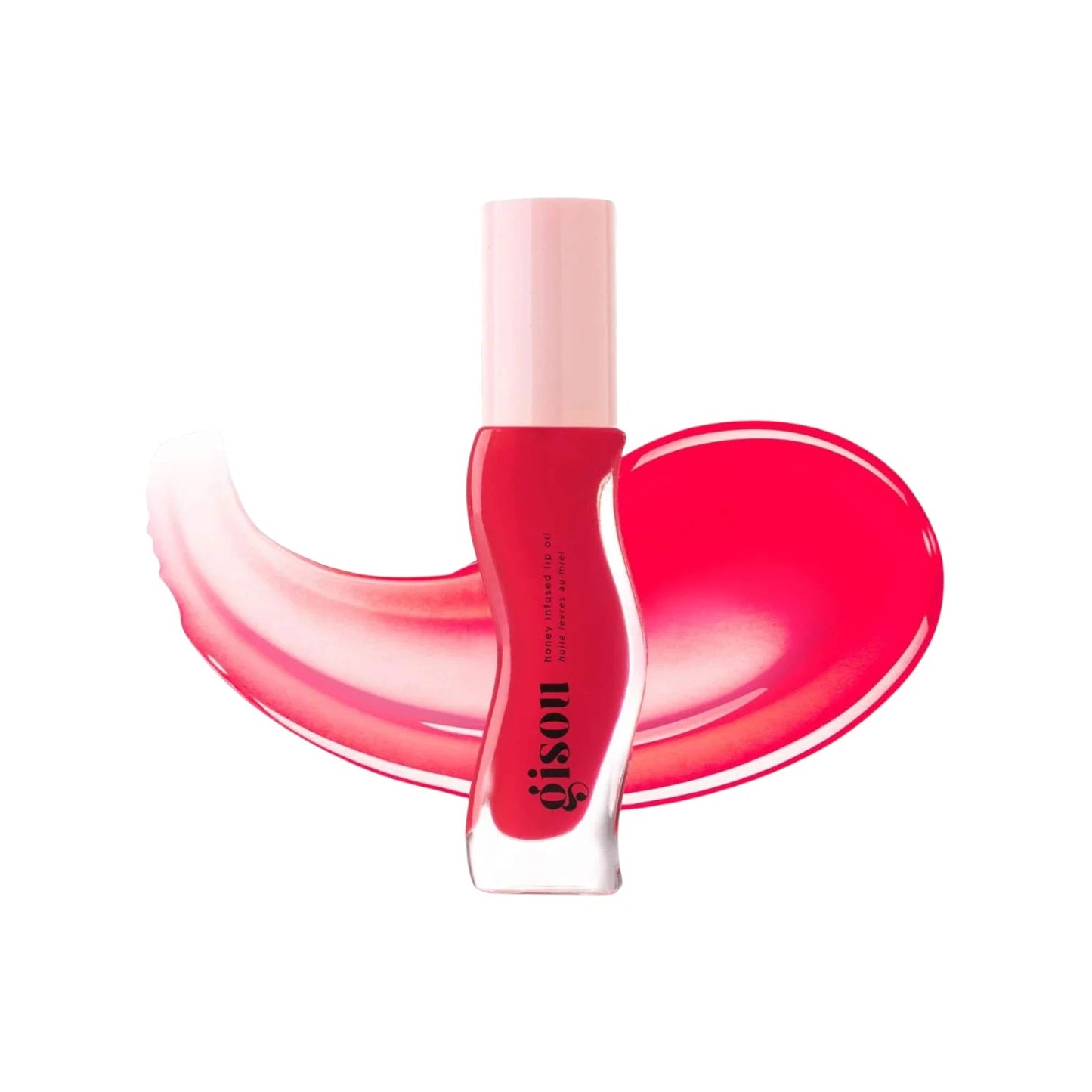 Gisou Honey Infused Hydrating Lip Oil - Pink Moon