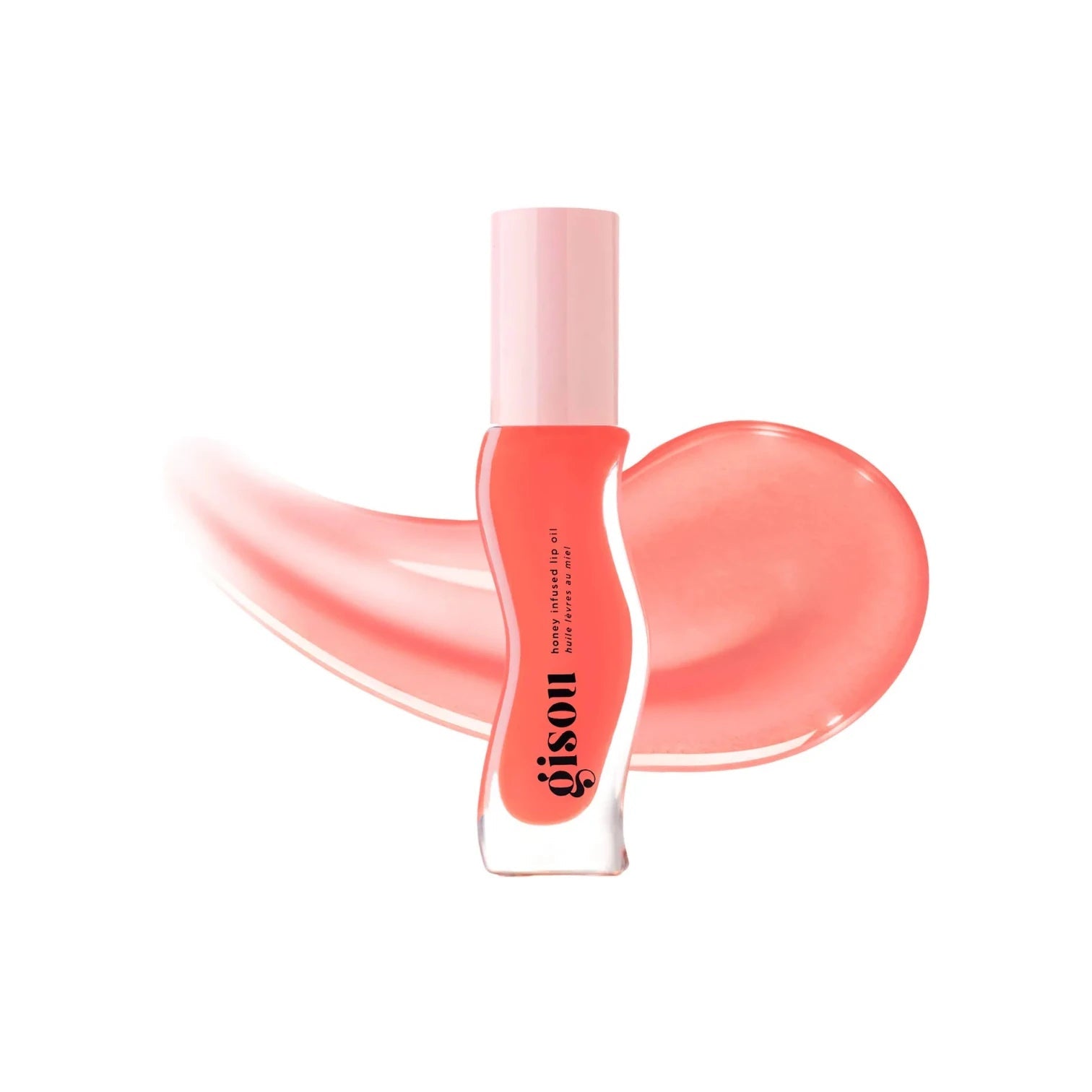 Gisou Honey Infused Hydrating Lip Oil - Pink Moon