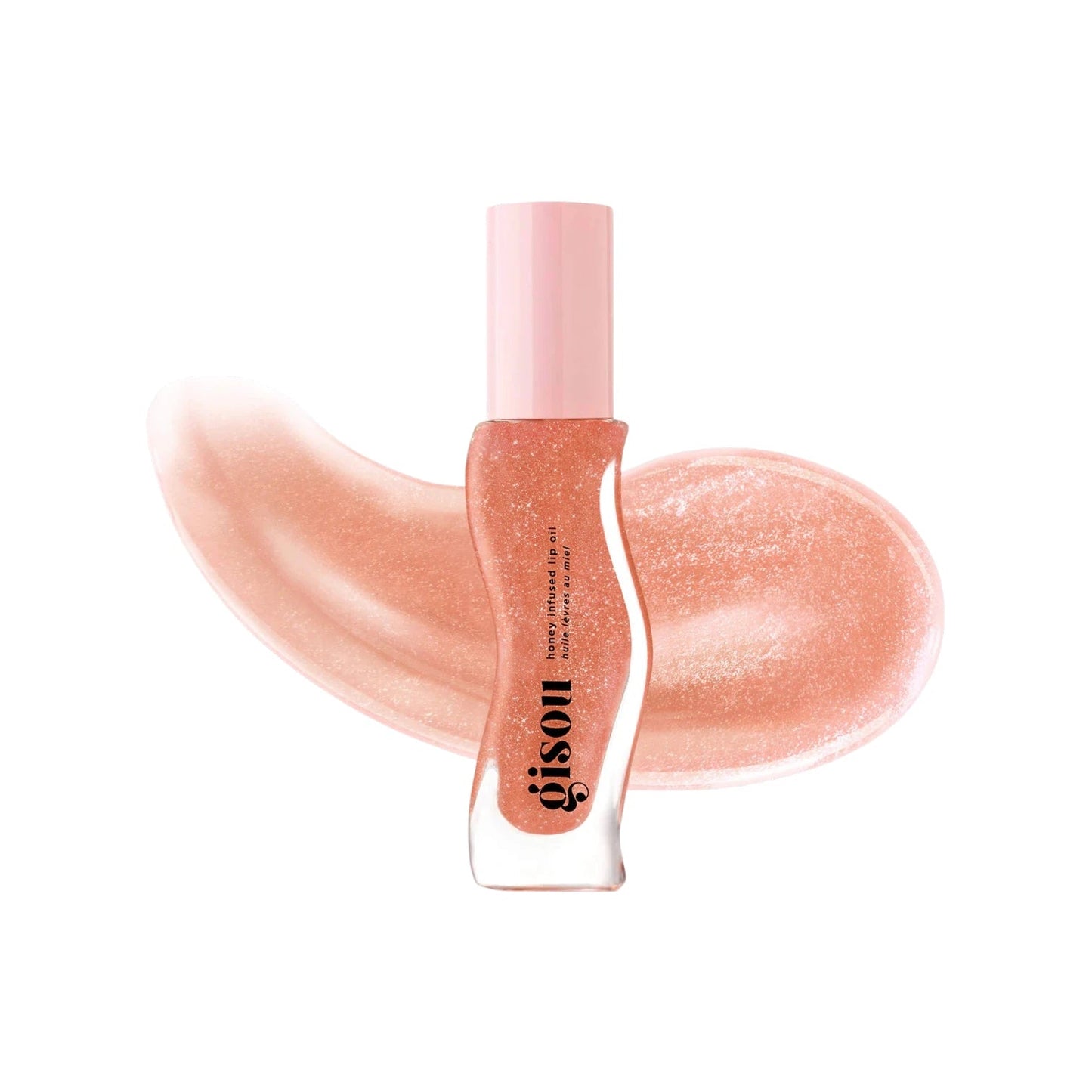 Gisou Honey Infused Hydrating Lip Oil - Pink Moon