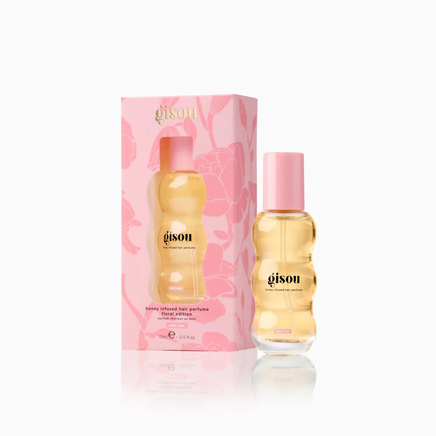 Gisou Wild Rose Honey Infused Hair Perfume - Pink Moon