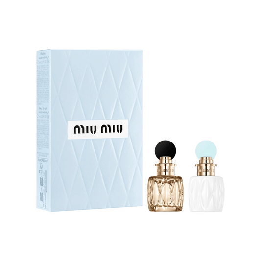 Miu Miu Mini Miutine & Fleur de Lait Eau de Parfum Duo Gift Set - Pink Moon