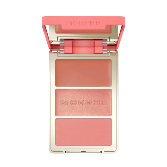 Morphe Cheek Thrills Multi-Finish Face Trio - Pink Moon