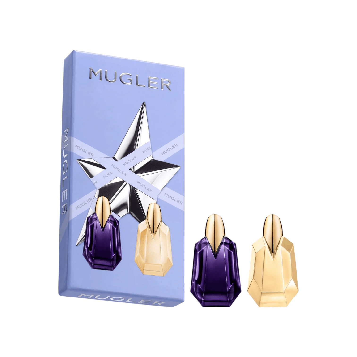 Mugler Alien & Alien Goddess Eau de Parfum Mini Fragrance Set - Pink Moon