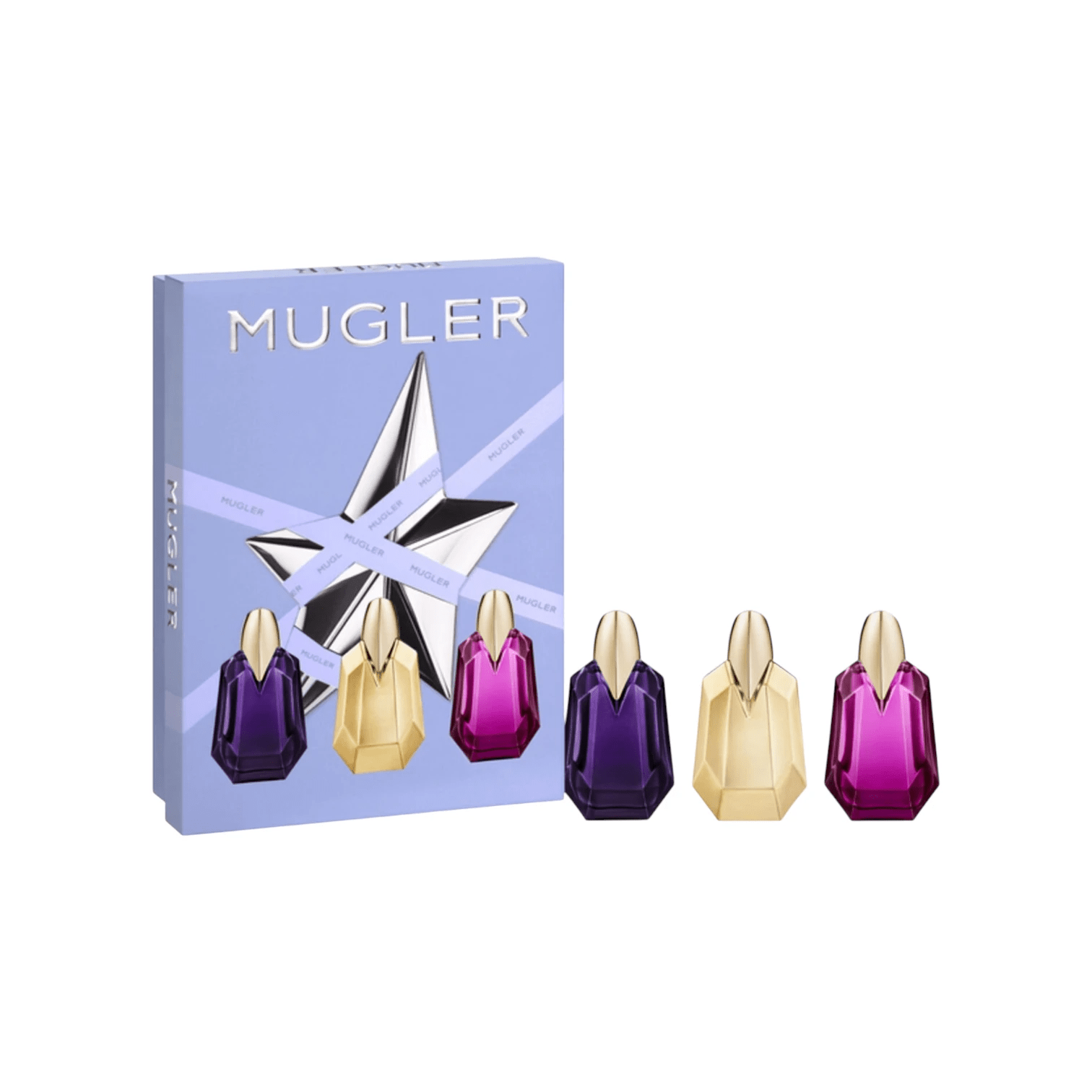 Mugler Mini Alien Perfume Sampler Set Trio - Pink Moon