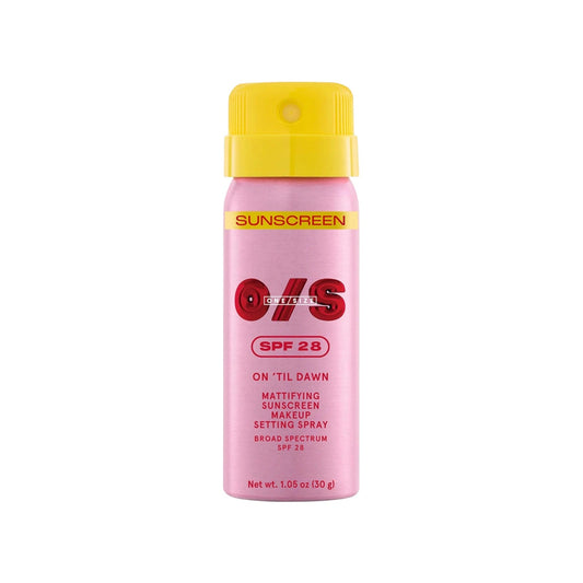 ONE/SIZE Mini On 'Til Dawn Mattifying Sunscreen Makeup Setting Spray SPF 28 - Pink Moon