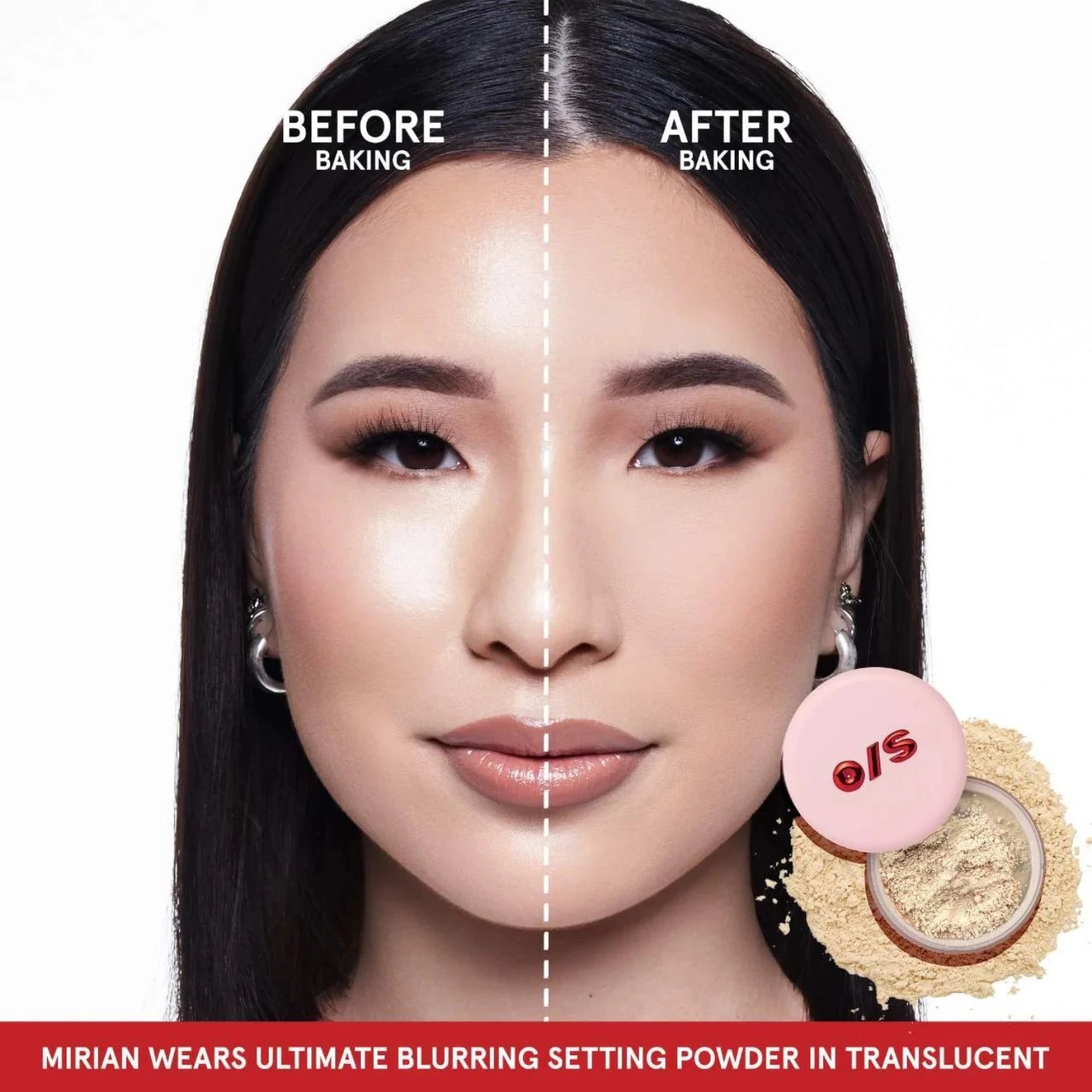 ONE/SIZE Mini Ultimate Blurring Setting Powder - Pink Moon