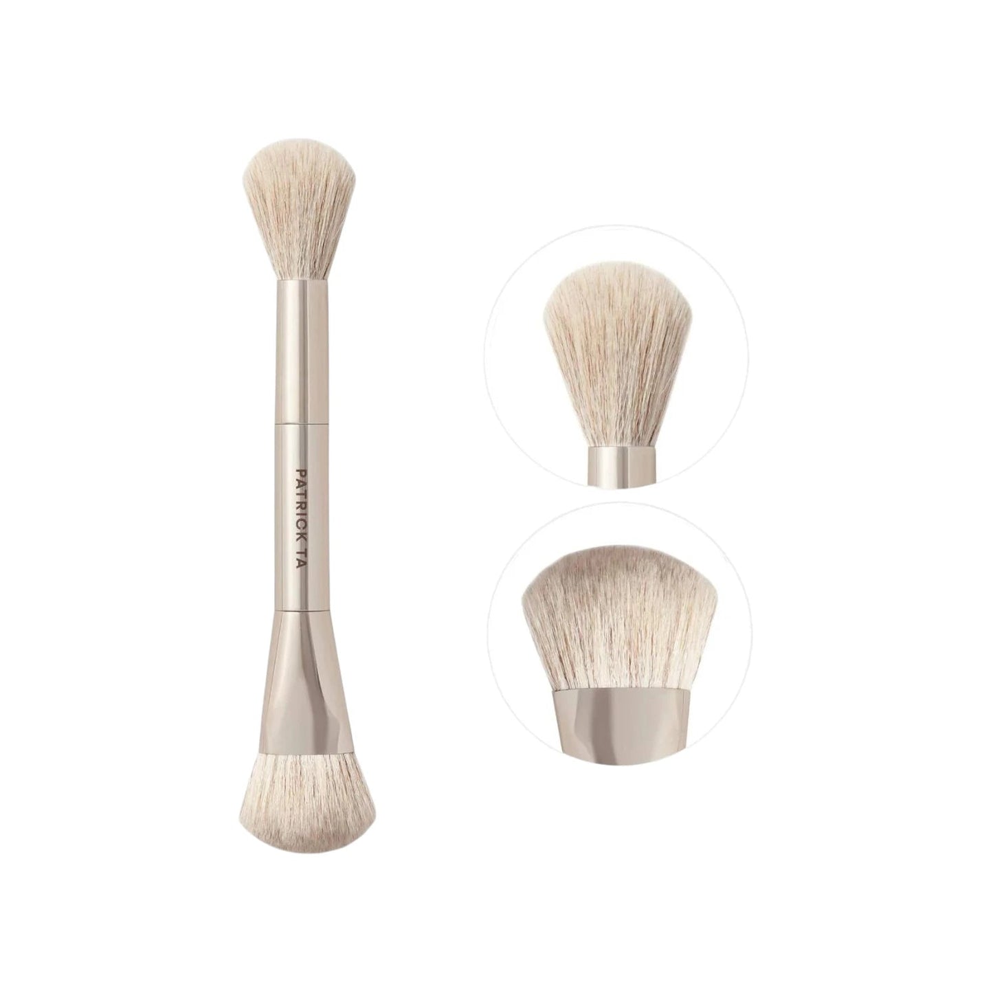 Patrick Ta Dual Ended Precision Blush Brush - Pink Moon