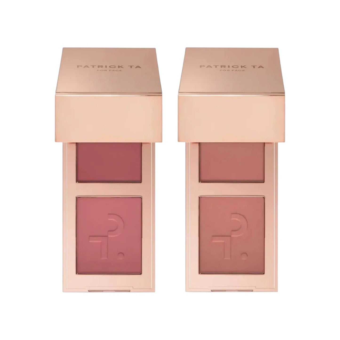 Patrick Ta Mini Must-Have Double-Take Crème & Powder Blush Set - Pink Moon