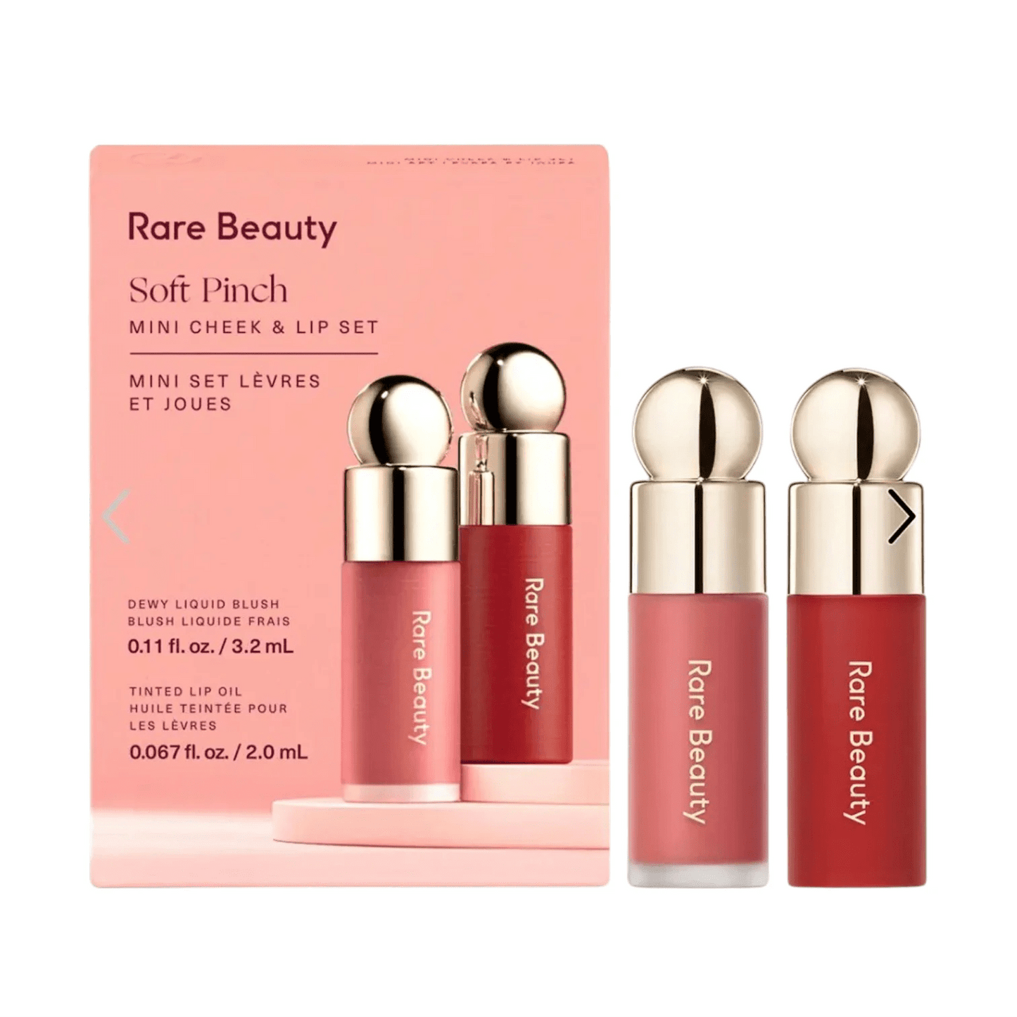 Rare Beauty Mini Soft Pinch Liquid Blush & Lip Oil Set - Pink Moon