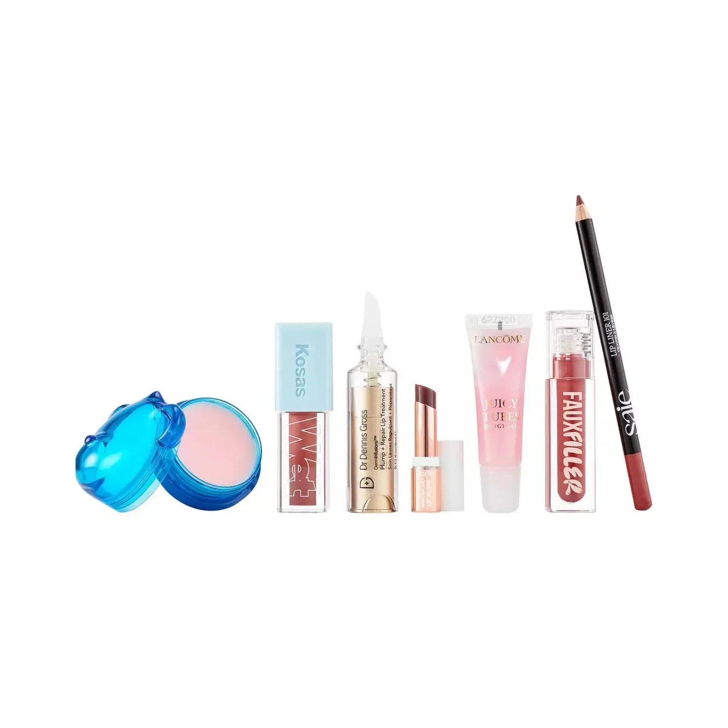 Set Labial Sephora Favorites x Kohl's Holiday Lip Kit 7 Piezas - Pink Moon