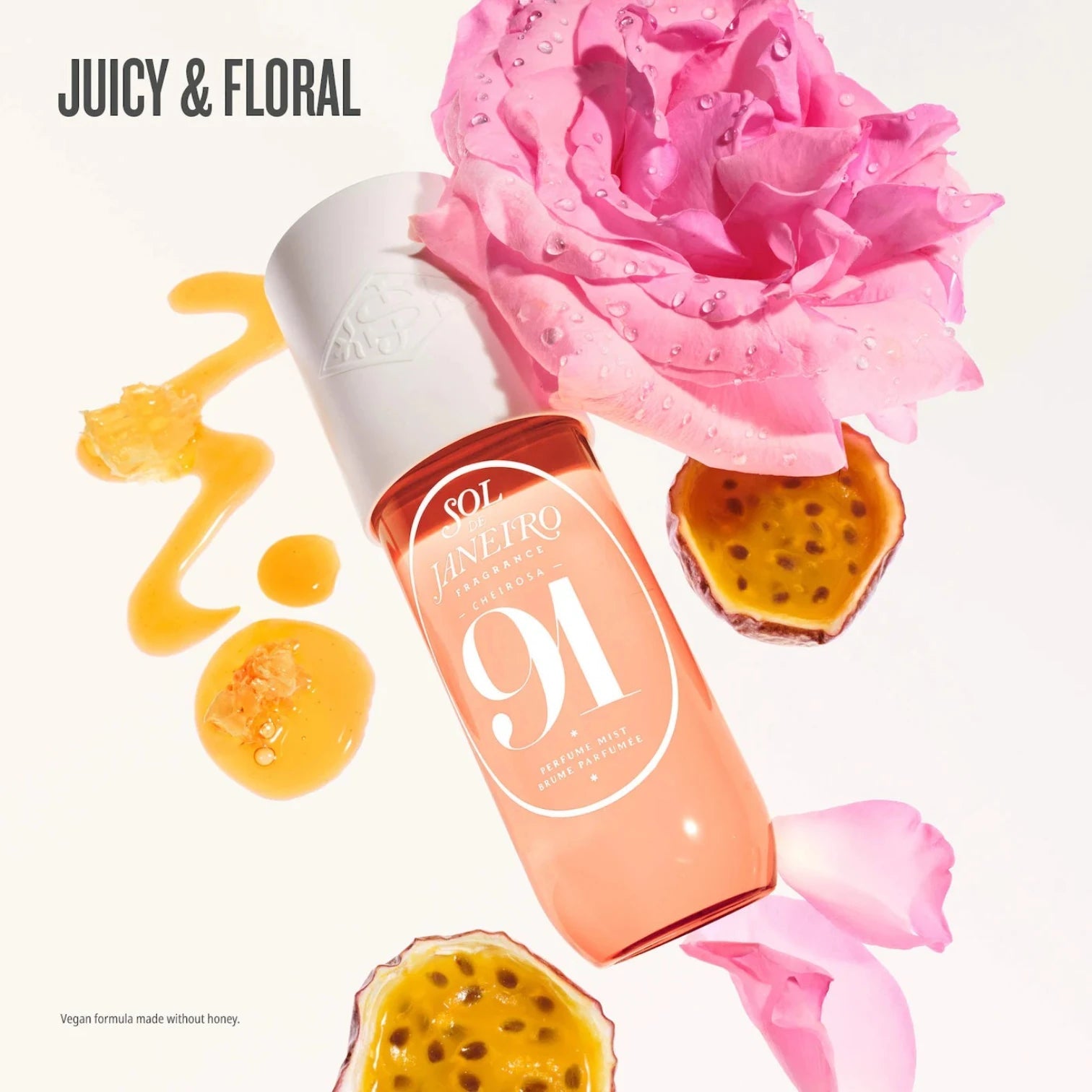 Sol de Janeiro Mini Cheirosa 91 Rosa Charmosa Body & Hair Perfume Mist 90ml - Pink Moon
