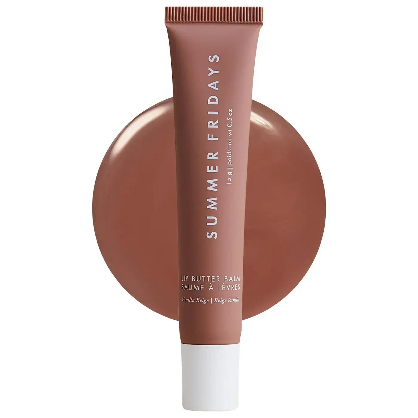 Summer Fridays - Lip Butter Balm Treatment for Hydration + Nourishing Shine - Pink Moon