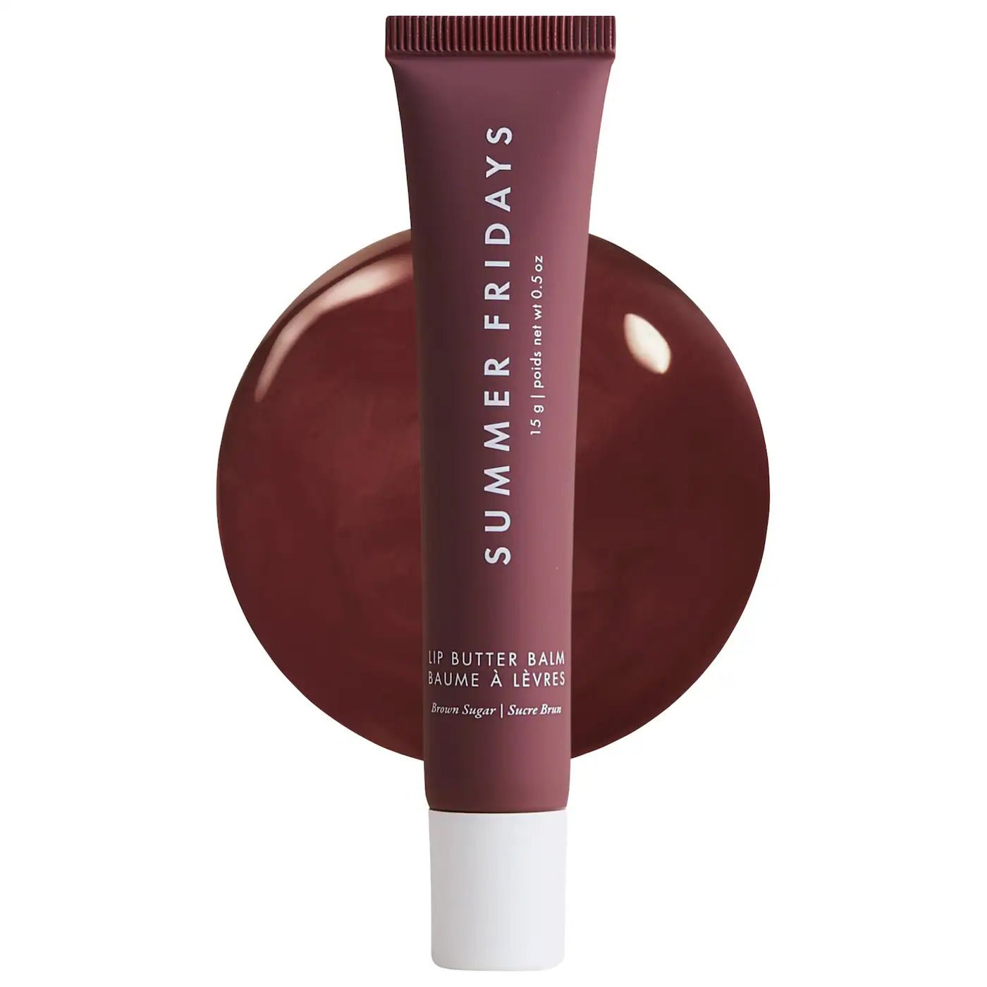 Summer Fridays - Lip Butter Balm Treatment for Hydration + Nourishing Shine - Pink Moon