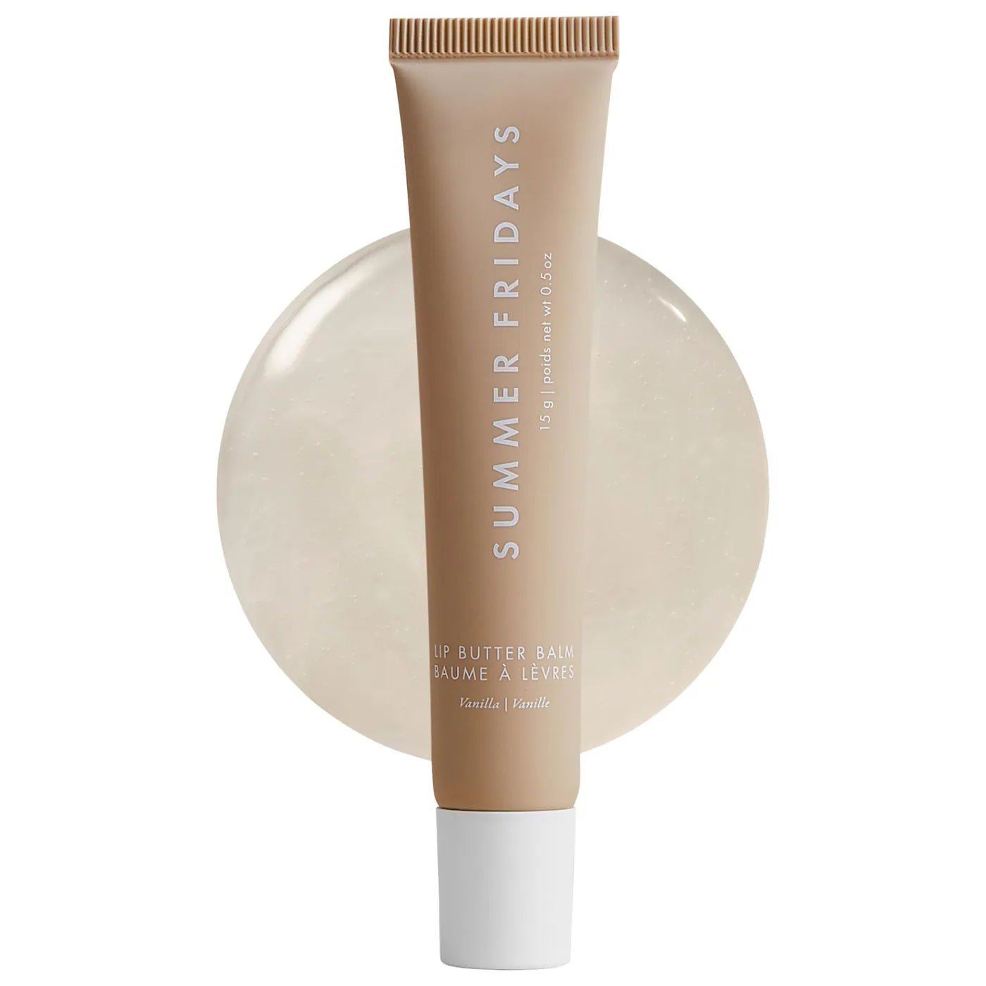 Summer Fridays - Lip Butter Balm Treatment for Hydration + Nourishing Shine - Pink Moon