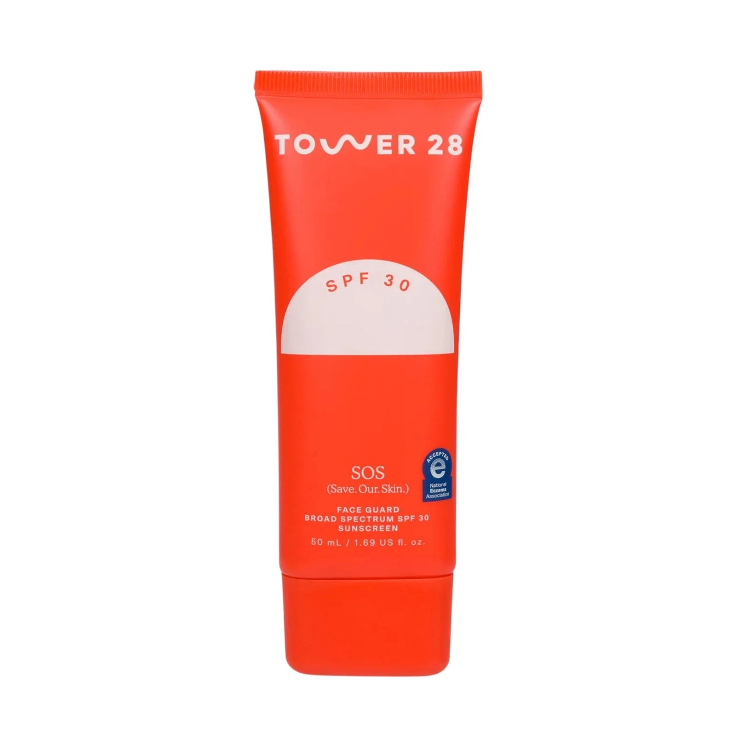 Tower 28 SOS FaceGuard SPF 30 Mineral Sunscreen 50ml - Pink Moon