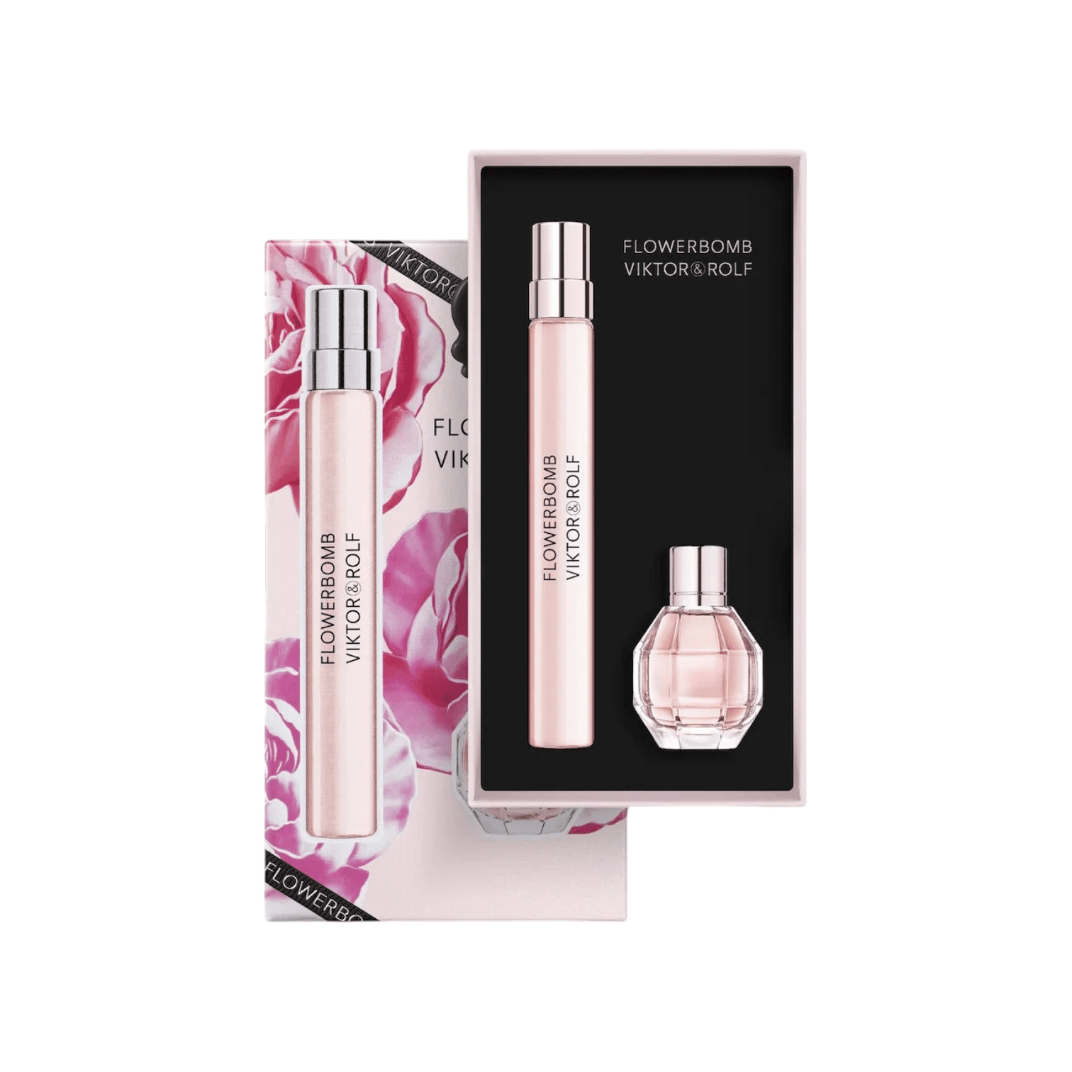 Viktor&Rolf Mini Flowerbomb Eau de Parfum Perfume Set - Pink Moon
