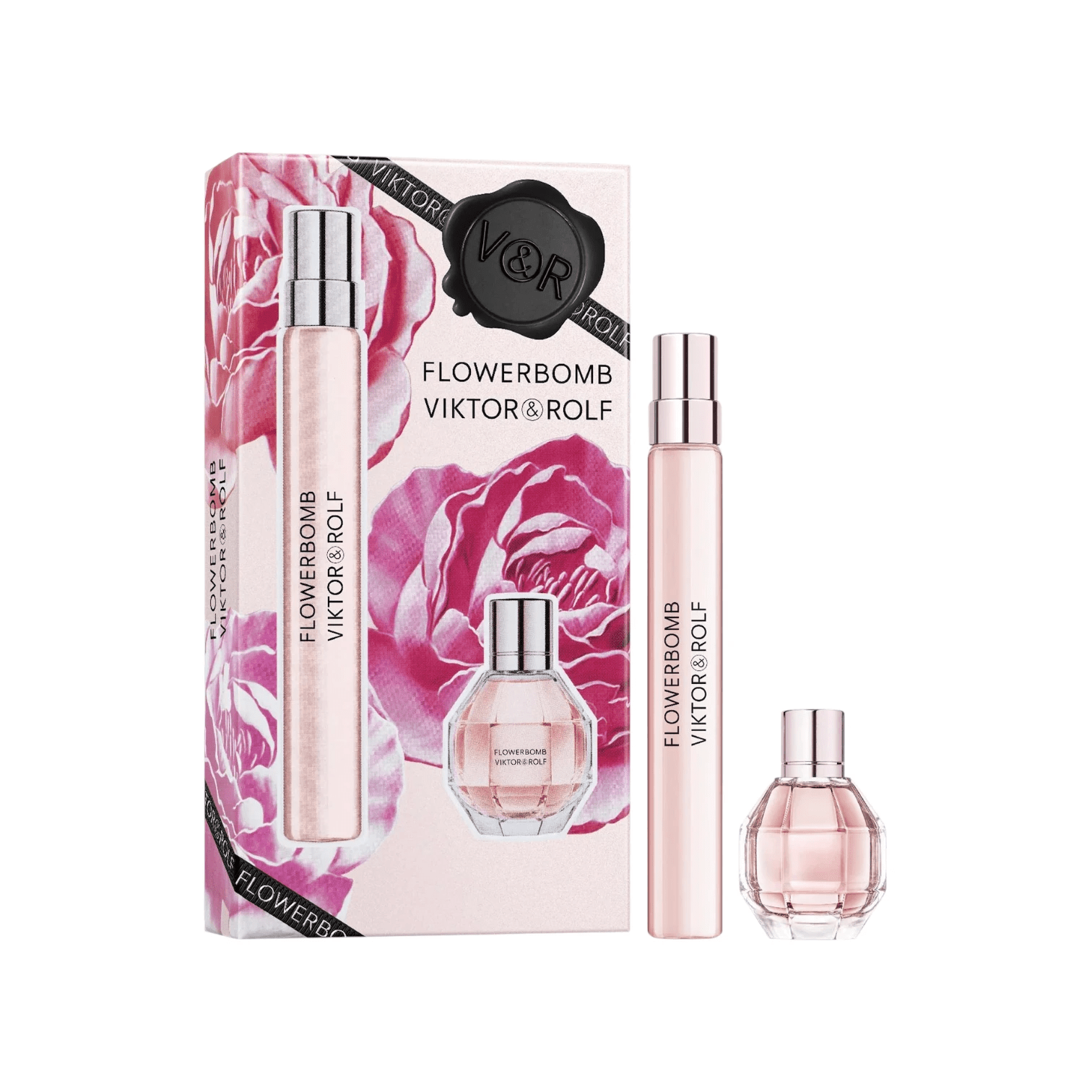 Viktor&Rolf Mini Flowerbomb Eau de Parfum Perfume Set - Pink Moon