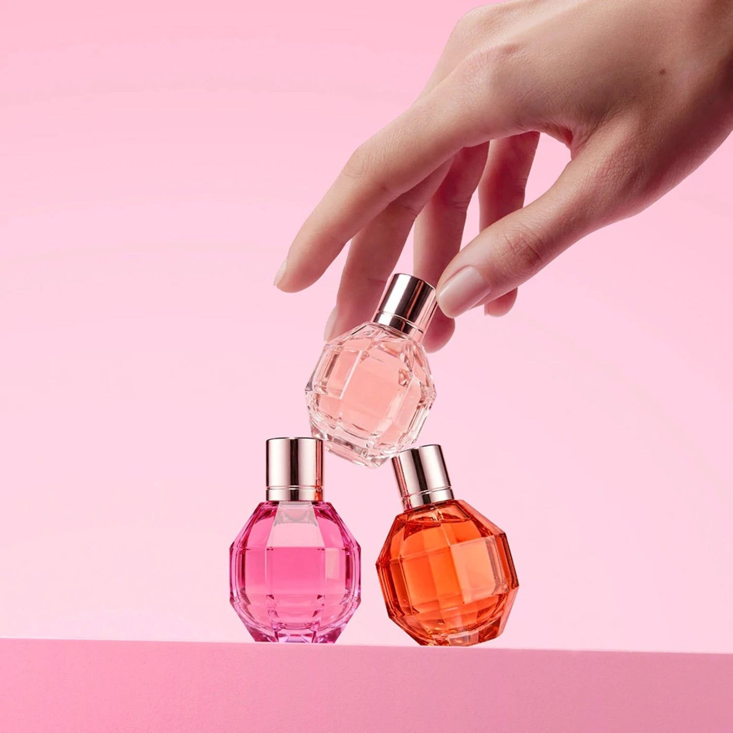 Viktor&Rolf Mini Flowerbomb Perfume Trio Set - Pink Moon