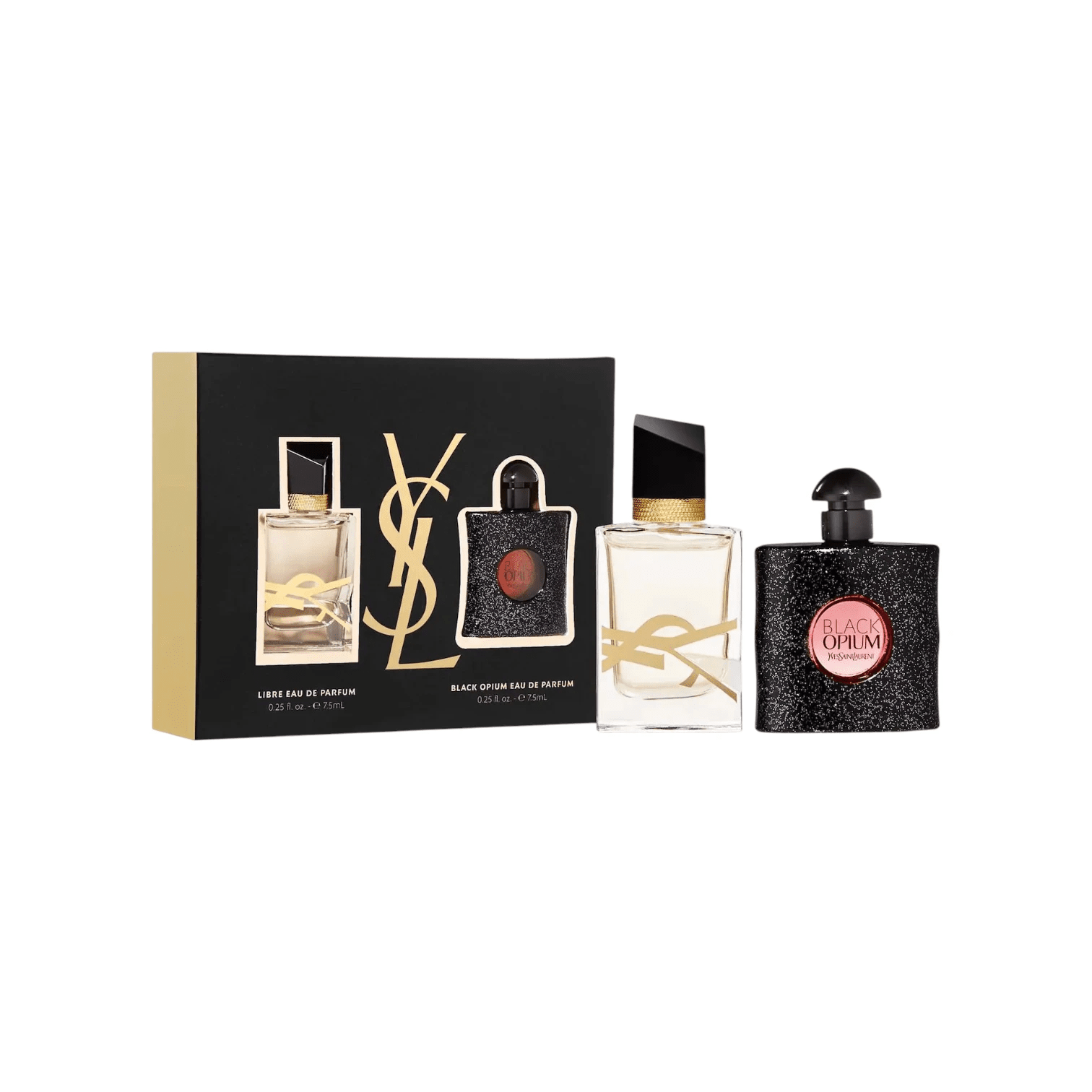 YSL Mini Black Opium & Libre Eau de Parfum Set - Pink Moon